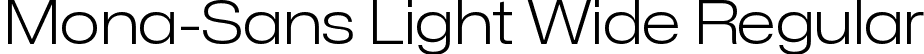 Mona-Sans Light Wide Regular font | Mona-Sans-LightWide.ttf