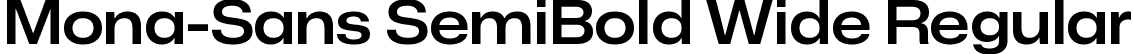 Mona-Sans SemiBold Wide Regular font | Mona-Sans-SemiBoldWide.ttf