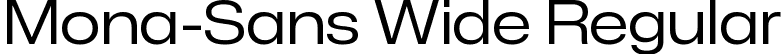 Mona-Sans Wide Regular font | Mona-Sans-RegularWide.ttf