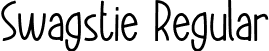 Swagstie Regular font | Swagstie.otf