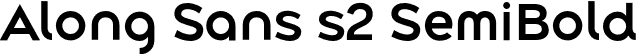 Along Sans s2 SemiBold font | AlongSanss2-SemiBold.otf