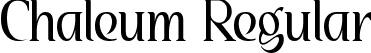 Chaleum Regular font | Chaleum-4Boe4.ttf