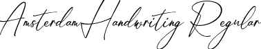 Amsterdam Handwriting Regular font | amsterdamhandwritingregular-6y1vo.otf