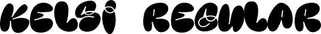 Kelsi 1 Regular font | kelsi-fill.otf