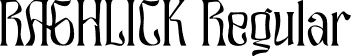 RAGHLICK Regular font | RAGHLICK.otf