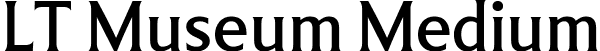 LT Museum Medium font | LTMuseum-Reg.ttf