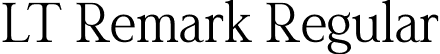 LT Remark Regular font | ltremark-may2021.otf