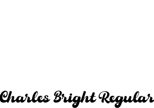 Charles Bright Regular font | Charles Bright.otf