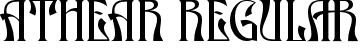 ATHEAR Regular font | ATHEAR.otf