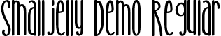 Smalljelly Demo Regular font | SmalljellyDemoRegular.ttf