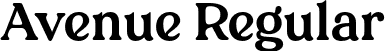 Avenue Regular font | Avenue-Regular.otf