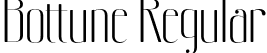 Bottune Regular font | Bottune-Regular.otf