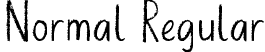 Normal Regular font | Planet Chalky Demo.ttf