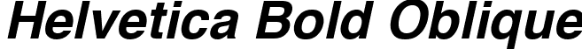 Helvetica Bold Oblique font | Helvetica-BoldOblique.ttf