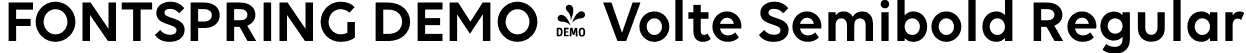 FONTSPRING DEMO - Volte Semibold Regular font | Fontspring-DEMO-volte-semibold.otf