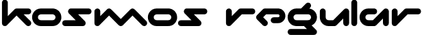 Kosmos Regular font | kosmos.otf