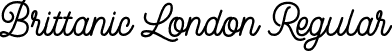 Brittanic London Regular font | brittanic-london.otf