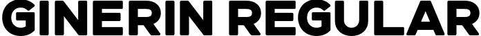 Ginerin Regular font | Ginerin-Regular.otf