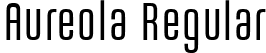 Aureola Regular font | Aureola-Regular.ttf