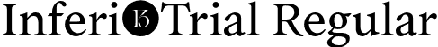 Inferi-Trial Regular font | Inferi-Trial-Regular.otf