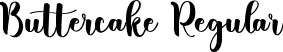 Buttercake Regular font | Buttercake.ttf