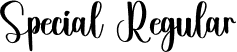 Special Regular font | Special.otf