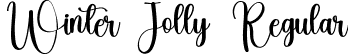 Winter Jolly Regular font | Winter Jolly.ttf