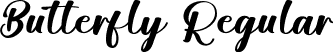 Butterfly Regular font | Butterfly.ttf