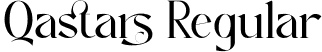 Qastars Regular font | Qastars.otf