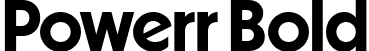 Powerr Bold font | PowerrBold-Rpz8M.ttf