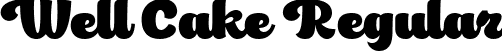 Well Cake Regular font | WellCakeRegular-ywVg5.ttf