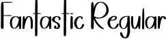 Fantastic Regular font | Fantastic.otf