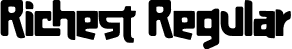 Richest Regular font | Richest Font.ttf