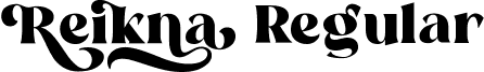 Reikna Regular font | Reikna.ttf