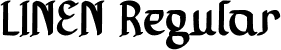 LINEN Regular font | LINEN.otf