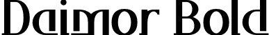 Daimor Bold font | DaimorPersonalUse-Bold.otf