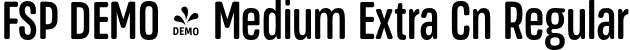 FSP DEMO - Medium Extra Cn Regular font | Fontspring-DEMO-masifardextracn-medium.otf