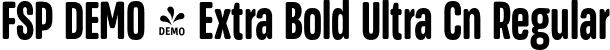 FSP DEMO - Extra Bold Ultra Cn Regular font | Fontspring-DEMO-masifardultracn-extrabold.otf