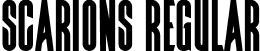 Scarions Regular font | Scarions.otf