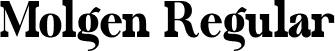 Molgen Regular font | molgen-0wml9.ttf