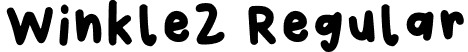 Winkle2 Regular font | Winkle2-Regular.otf