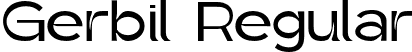 Gerbil Regular font | gerbil.otf