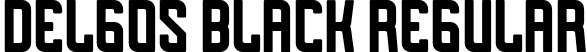 Delgos Black Regular font | Delgos.ttf