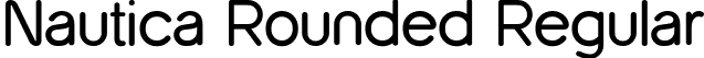 Nautica Rounded Regular font | NauticaRounded-Regular.otf