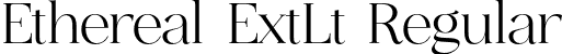 Ethereal ExtLt Regular font | Ethereal-ExtraLight.otf