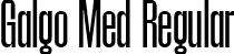 Galgo Med Regular font | Galgo.ttf