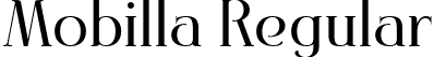 Mobilla Regular font | MobillaRegular-L3BLD.ttf