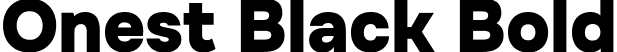 Onest Black Bold font | OnestBlack1602-hint.ttf