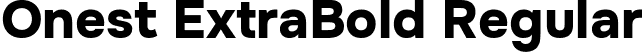 Onest ExtraBold Regular font | OnestExtraBold1602-hint.ttf