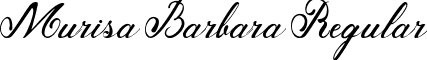 Murisa Barbara Regular font | barbara.ttf